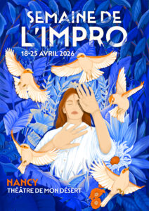 affiche SDI 2026 nature bleu feuillage